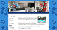 Desktop Screenshot of andamanseasurf.com